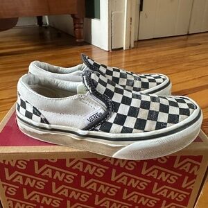 Vans classic slip on kids size 12